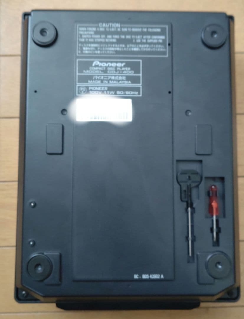 Pioneer CDJ-400　動作確認済み　送料込み　元箱あり