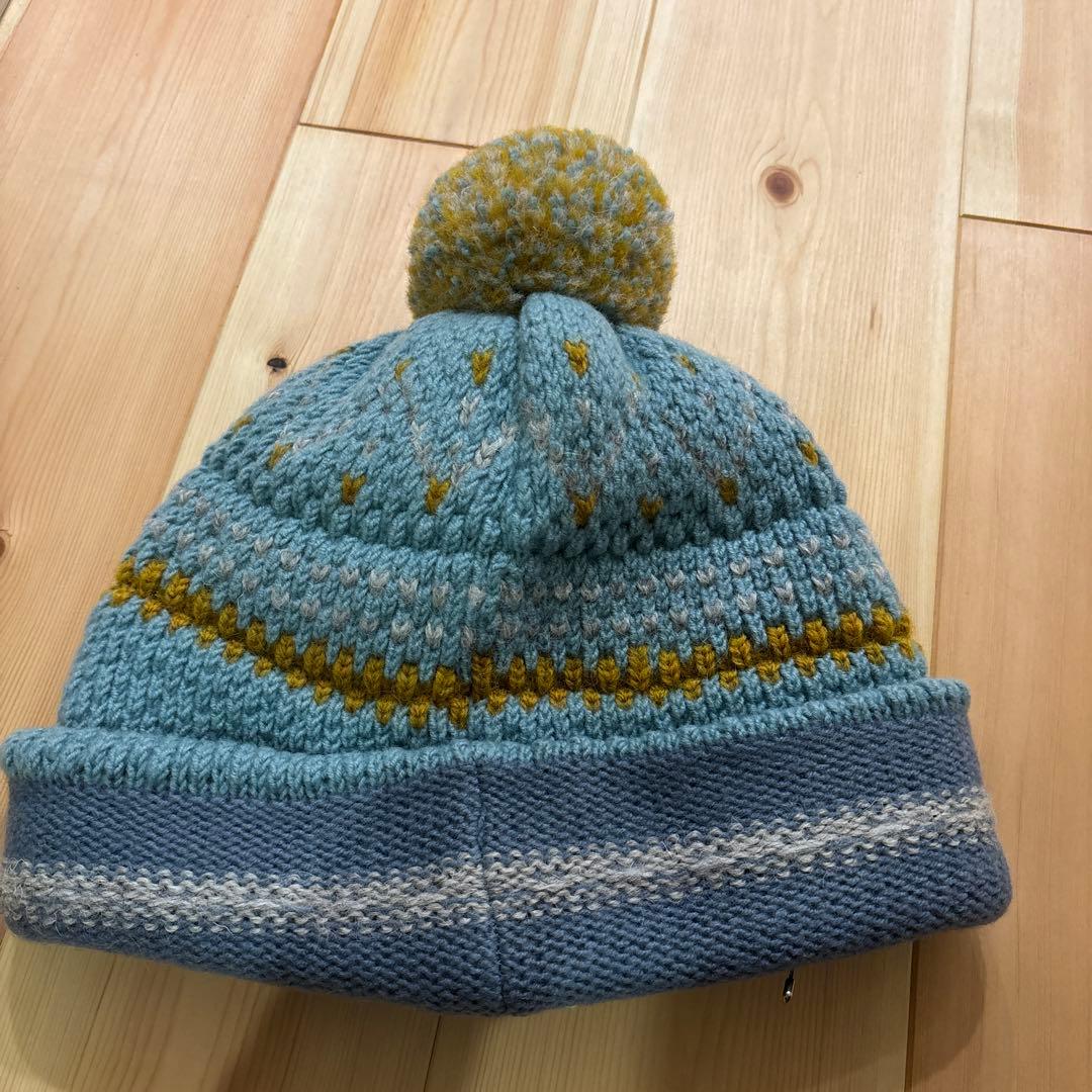 キャピタル　KAPSIZE ポンポン付きニット帽