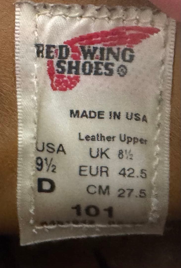 【REDWING】 POSTMAN OXFORD 101(D) レッドウイング