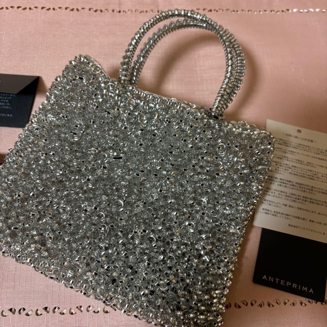 ANTEPRIMA スタンダードミニアトゥーラワイヤーバッグシルバー 新品未使用