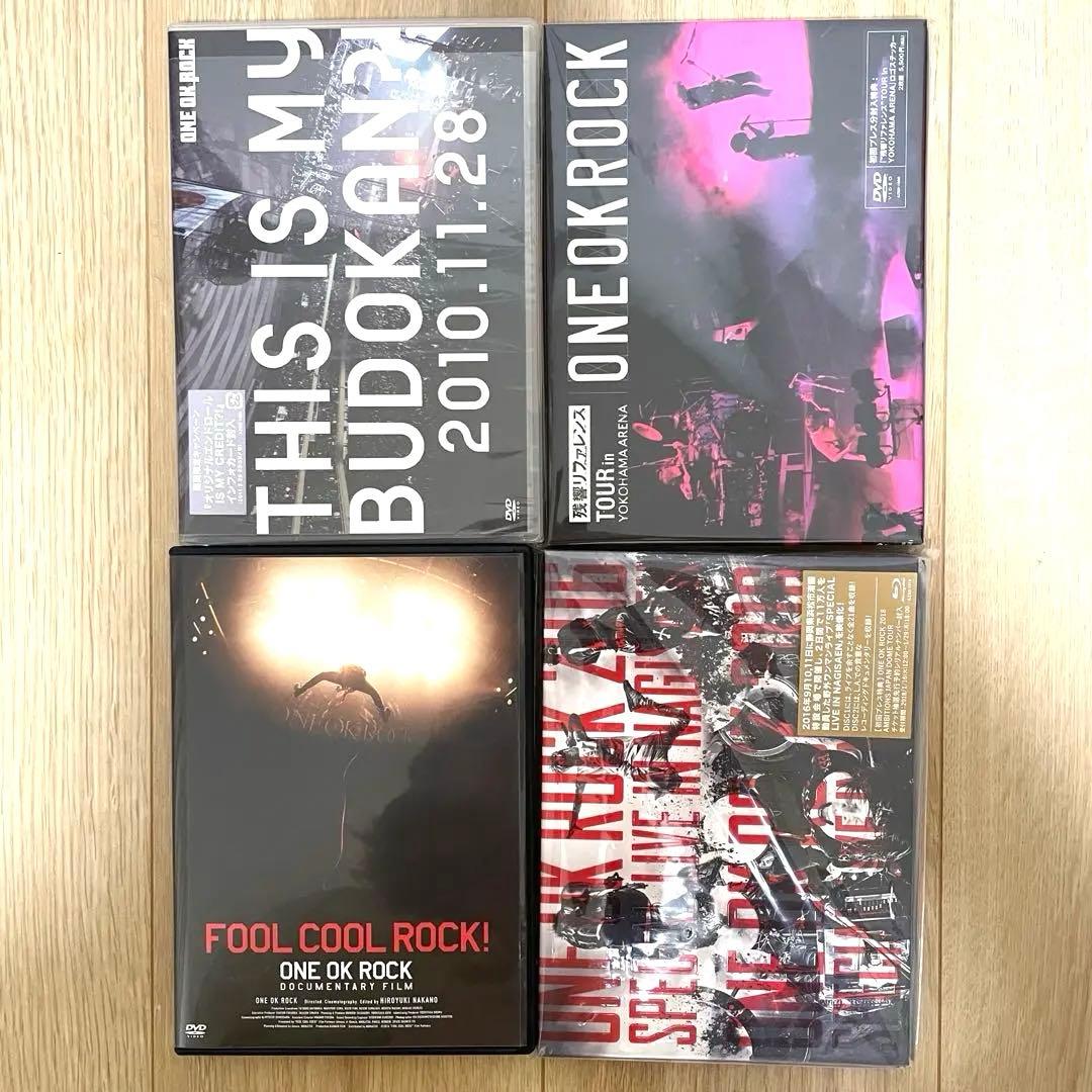 最終価格【美品】ONE OK ROCK（ワンオク） DVD4点 初回盤含む