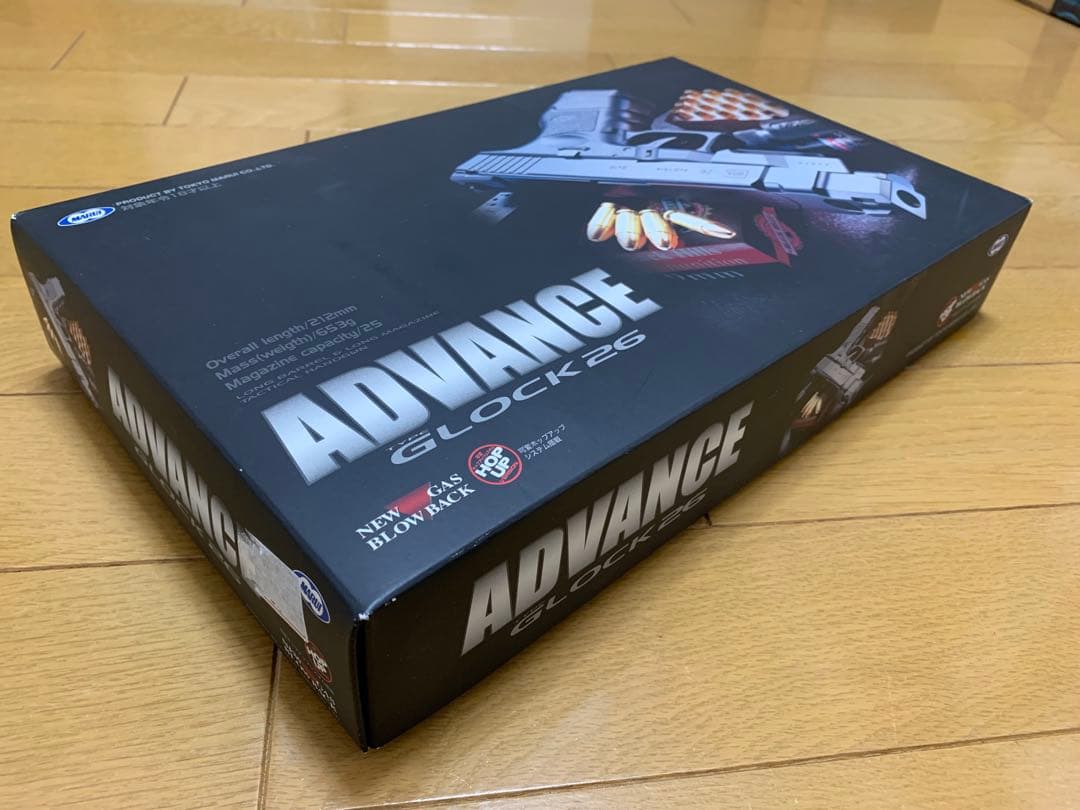 【未使用に近い】東京マルイ　グロック26 アドバンス エアーソフトガン