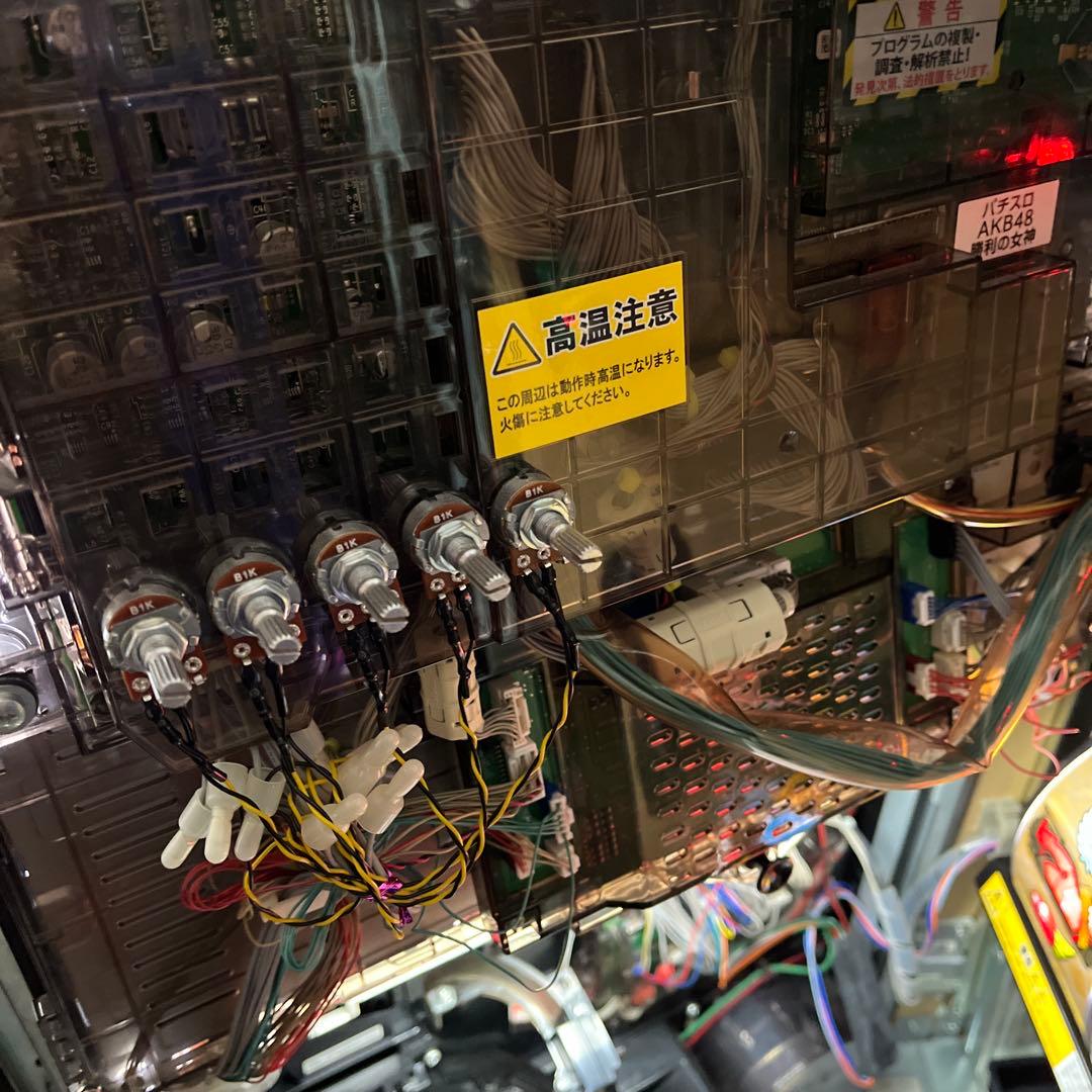 送料込み パチスロ 実機 AKB48勝利の女神　不要機付き