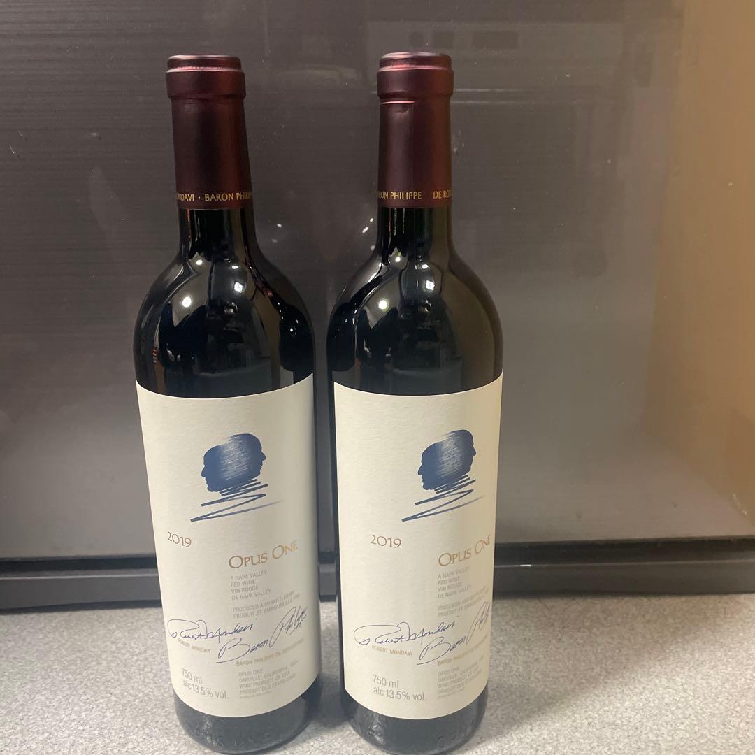 2本 オーパス・ワン 750ml Opus One 2019 （2）