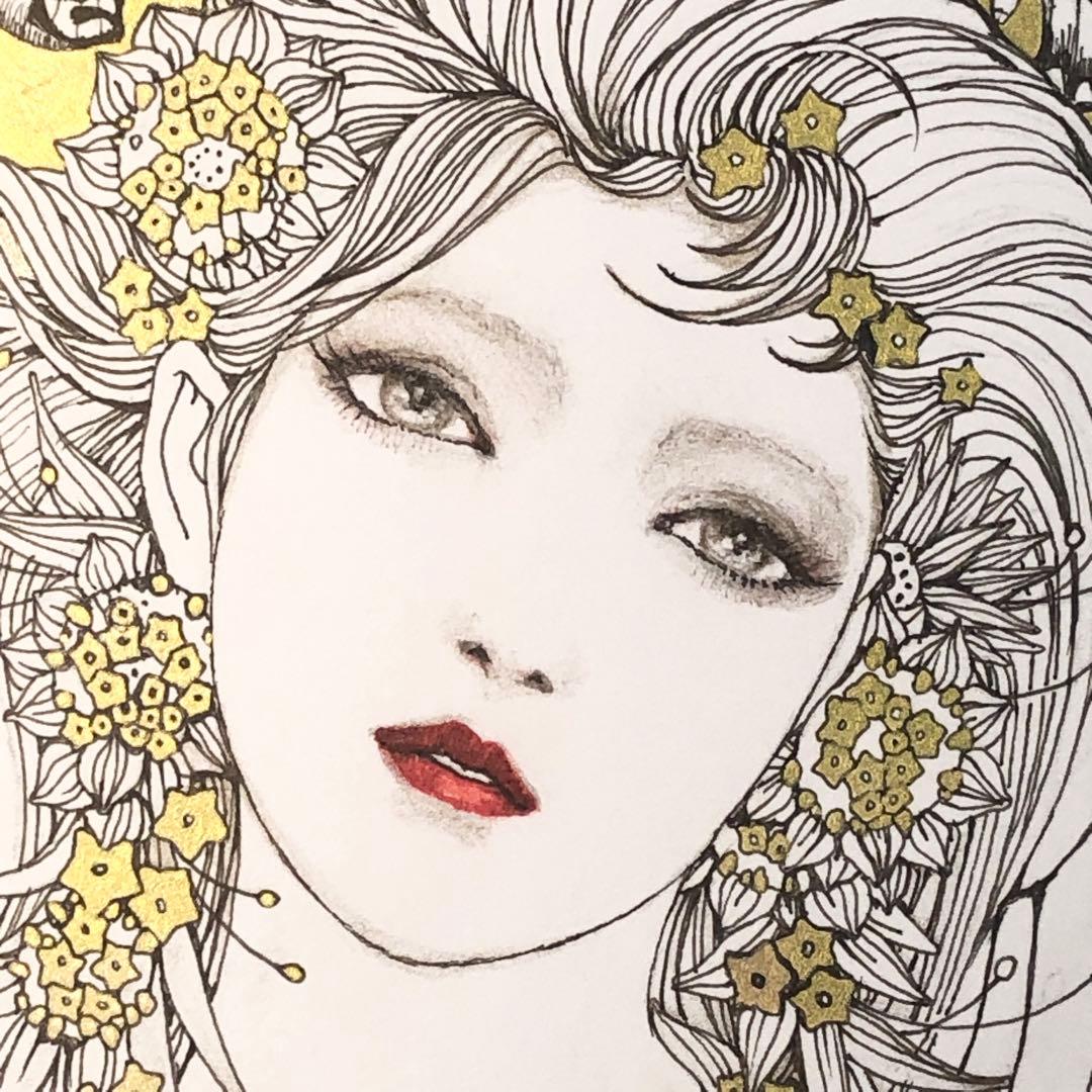 羽人の詩 Song of Hanebito【肉筆絵画】