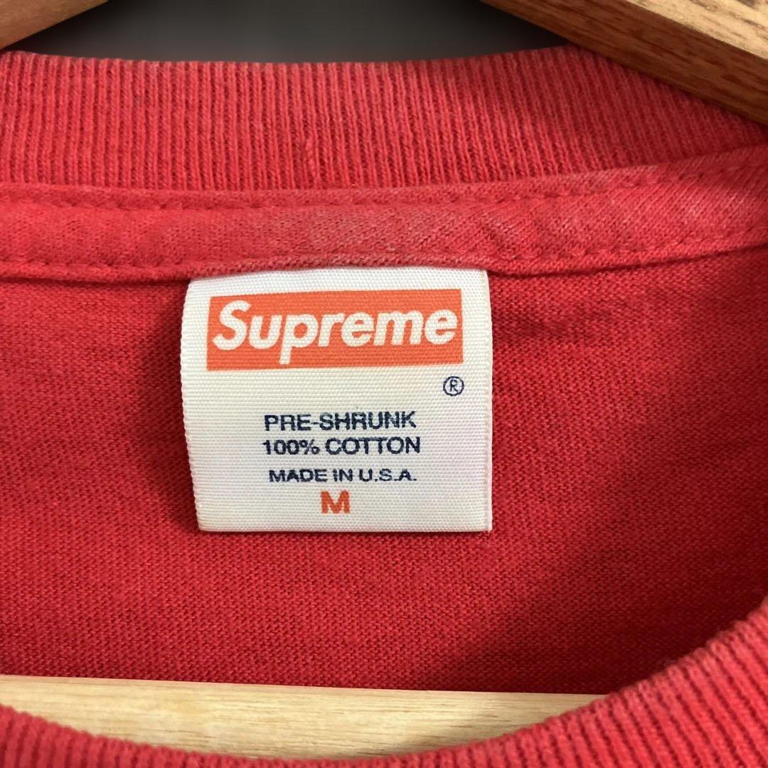 supreme 07ss マイクタイソン T Mike Tyson レッド　M