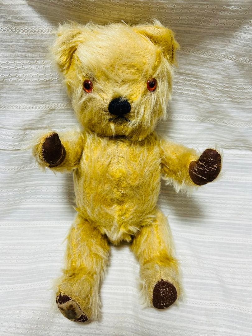 イギリス　チャドバレーテディベア　1950年代　タグ付き　35㎝