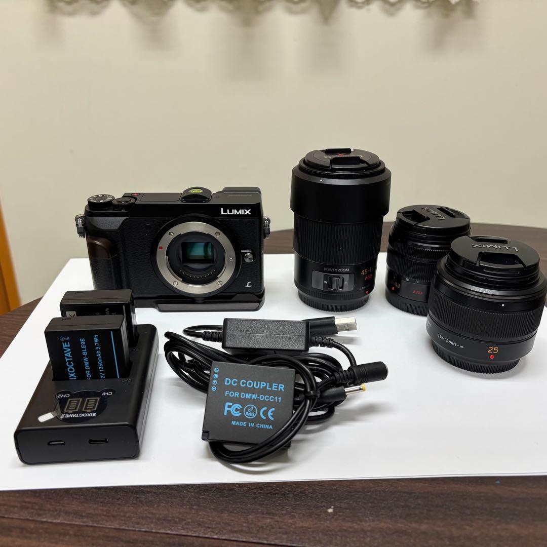 Lumix GX7MK2本体　LEICA25mm単焦点レンズ他多数