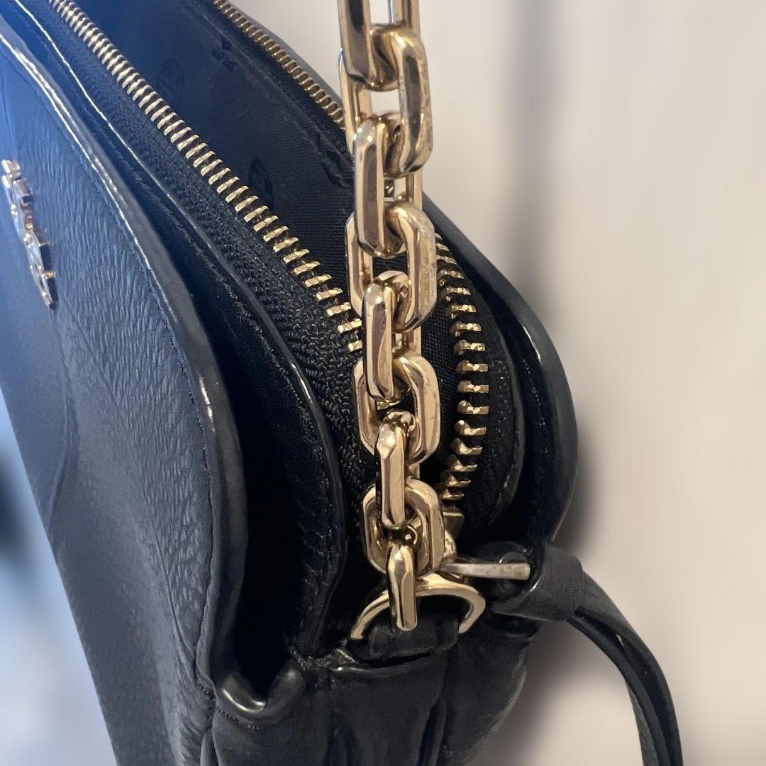 トリーバーチ　ショルダーバッグ　黒