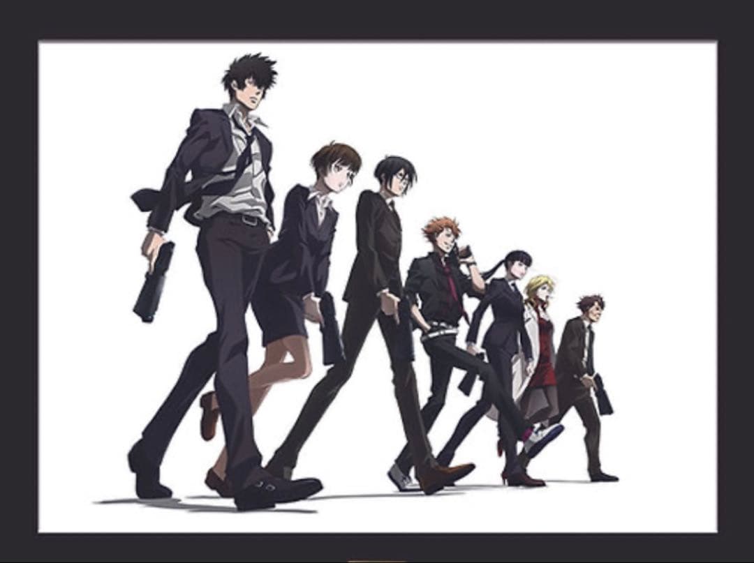 PSYCHO-PASS サイコパス　キービジュアル　複製原画　A