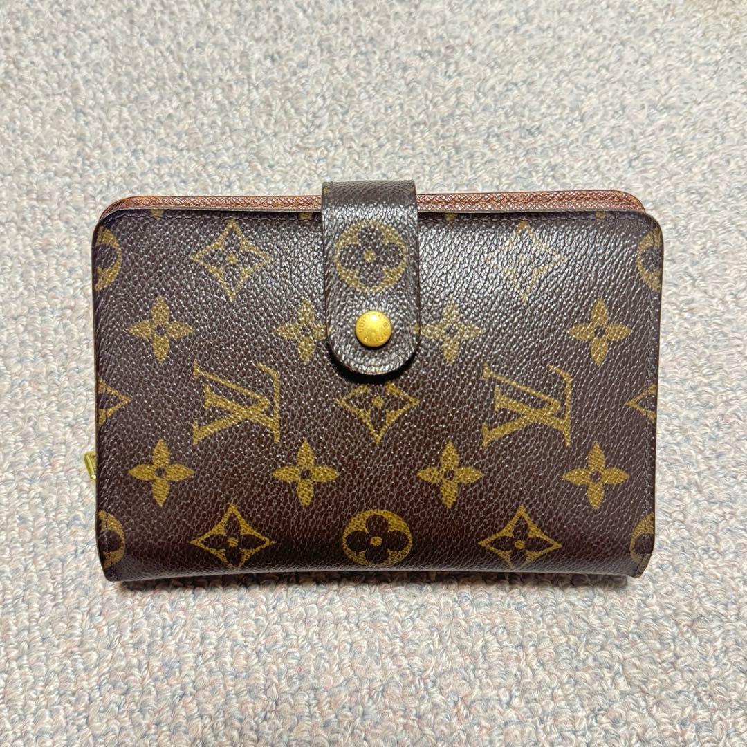 【美品】Louis Vuitton 二つ折り財布 モノグラム