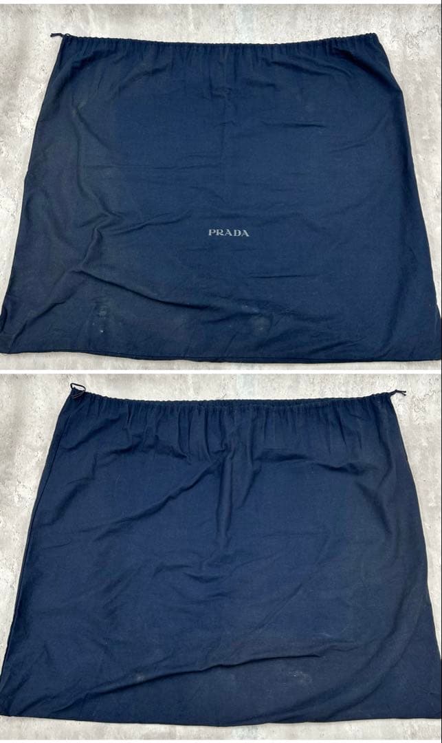 【保存袋・南京錠付】 プラダ キャリーケース 2室 スーツケース 三角ロゴ