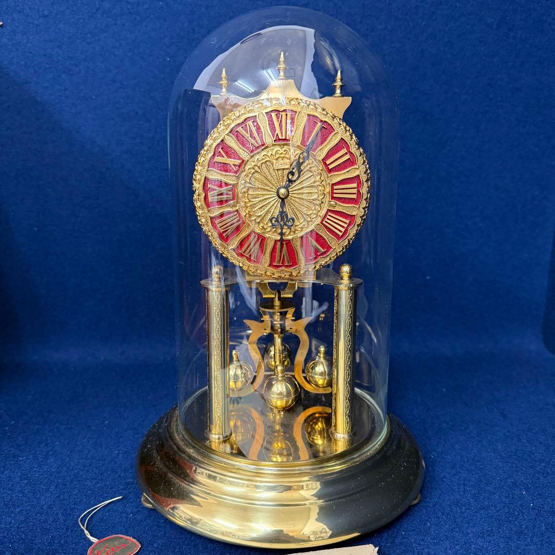 KERN ケルン 400日巻高級置時計 西ドイツ製 元箱付き W-GERMANY