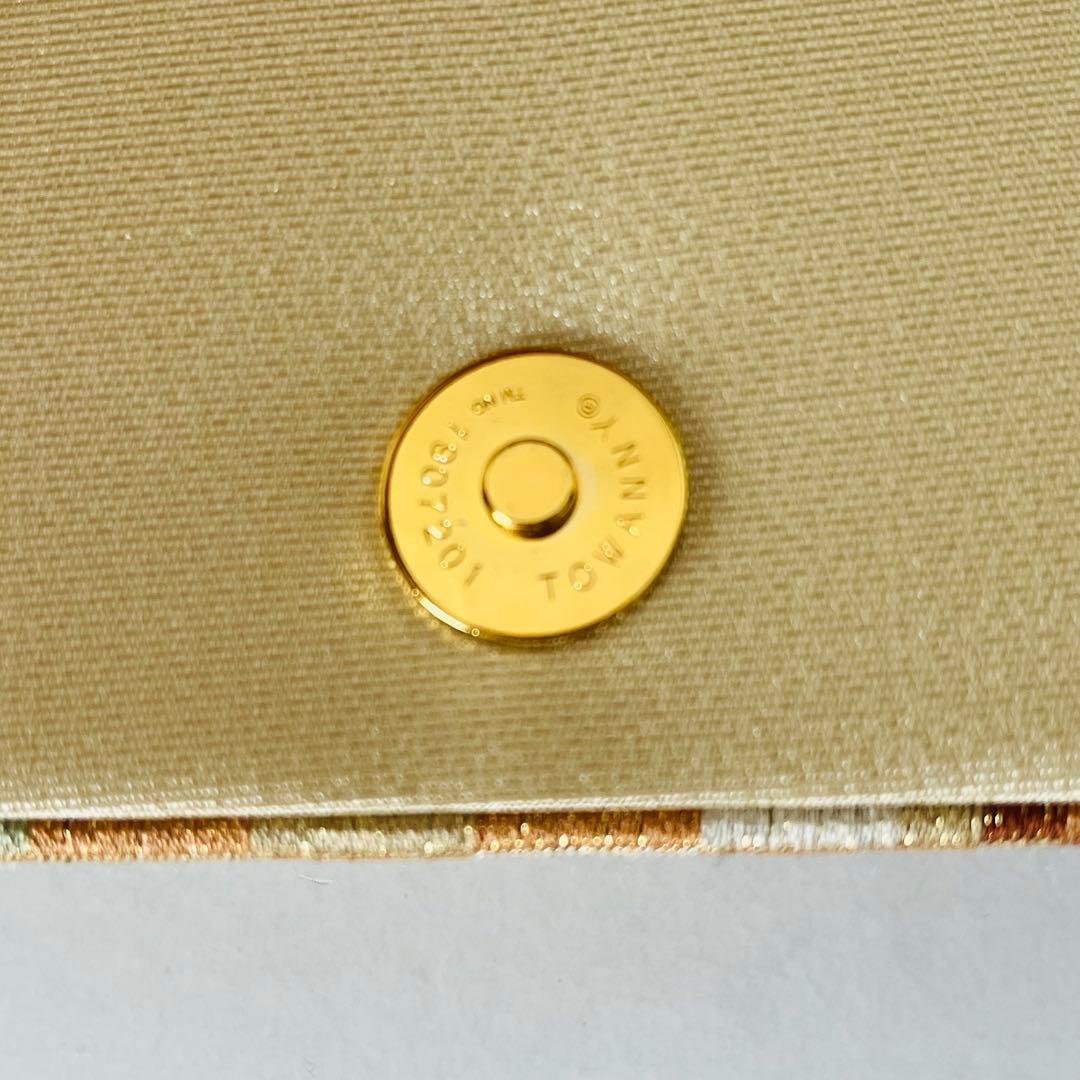 【極美品✨レア】利休バッグ　和装用バッグ　着物バッグ　織物　総柄　大容量