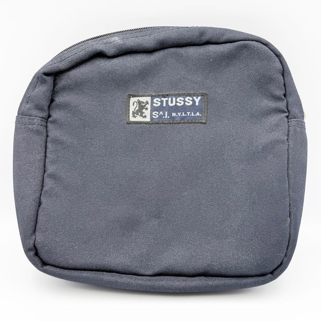 【希少】90's　OLD STUSSY　レコードバッグ　紺タグ　3点 まとめ売り