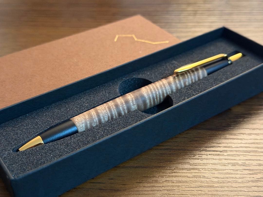 あけぼの工房 ジェニュインマホガニープレミアムグレネード シャープペン 0.5