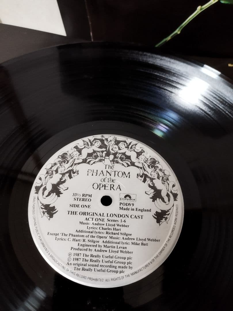 ●The PHANTOM of the OPERA オペラ座の怪人 レコード