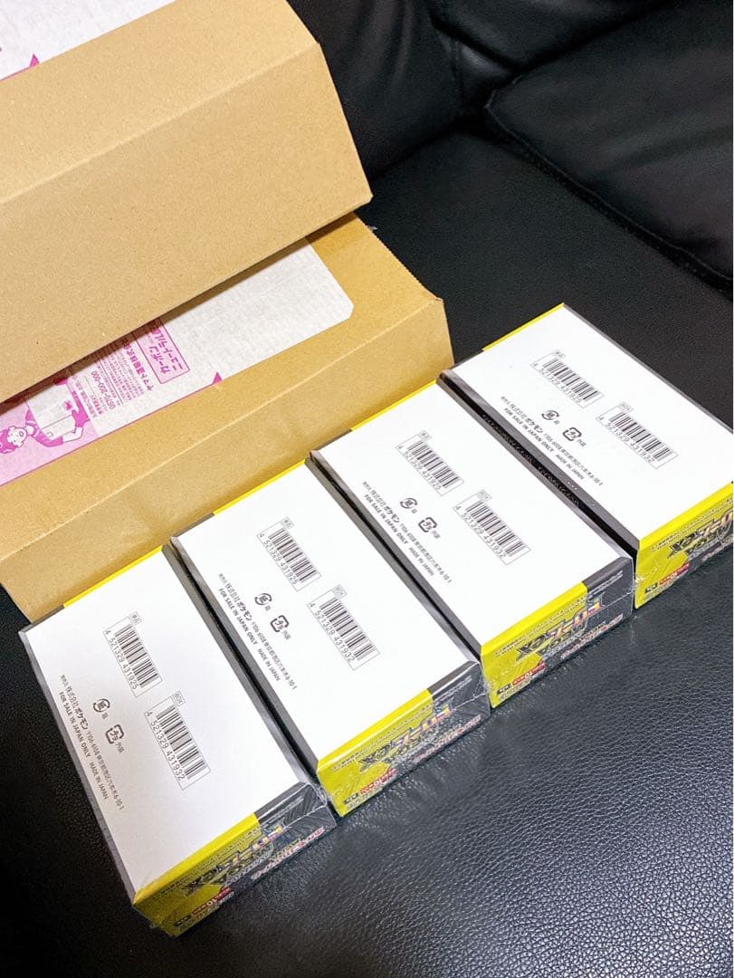 ポケモンカードゲーム MEGAドリームex 4BOX シュリンク付き　新品未開封