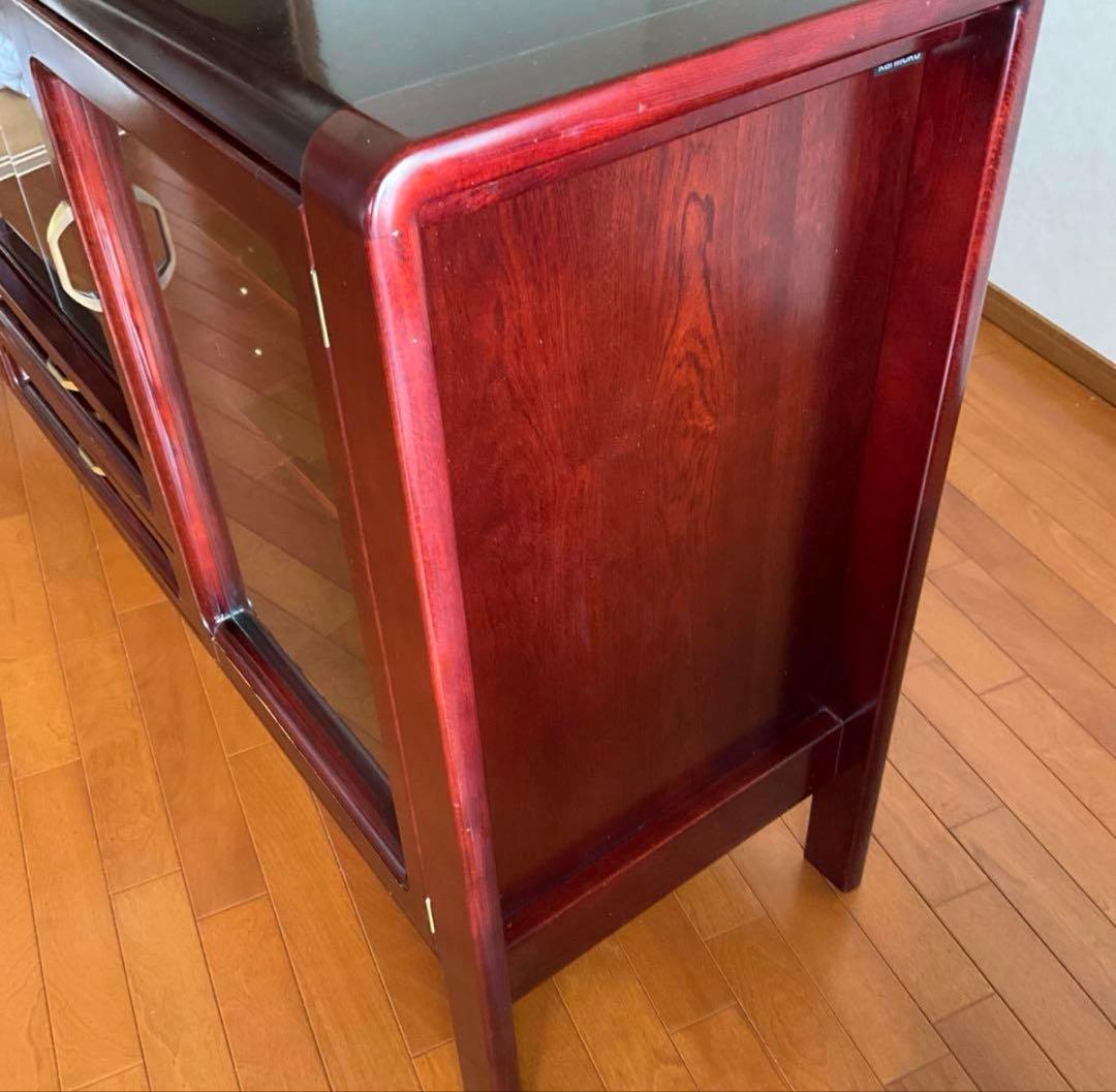 希少　カリモク家具　木製　キャビネット　テレビ台　アンティーク