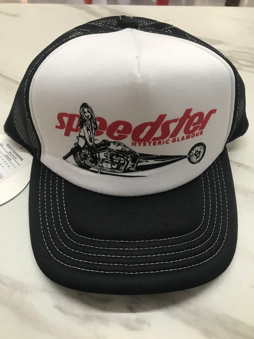 【新品未使用】 ヒステリックグラマー　キャップ　GUITAR GIRL 005