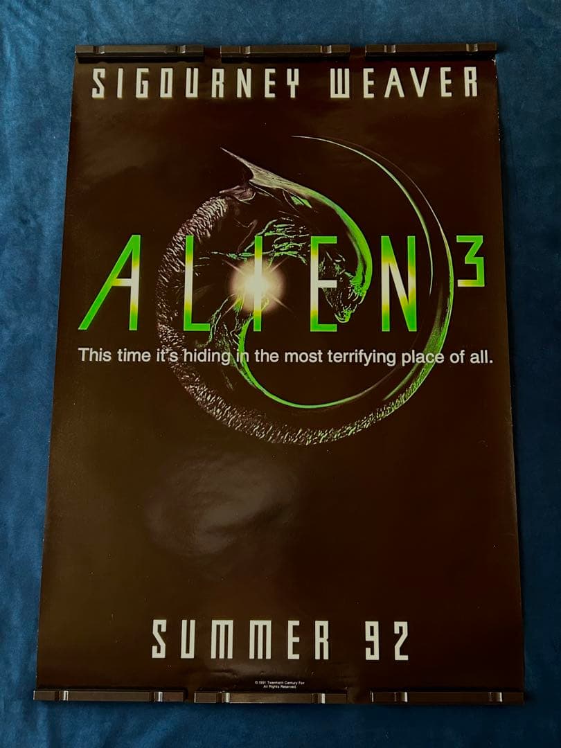 エイリアン3 USオリジナル映画ポスター