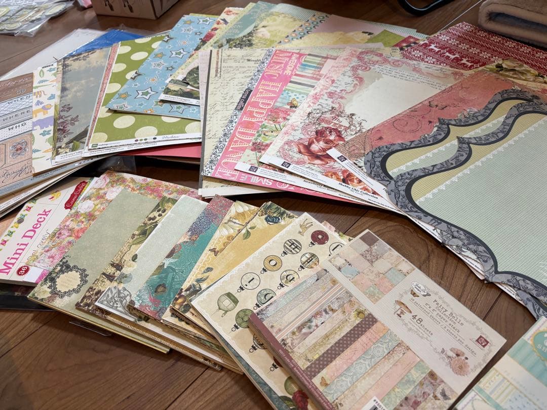 スクラップブッキング素材大量セット