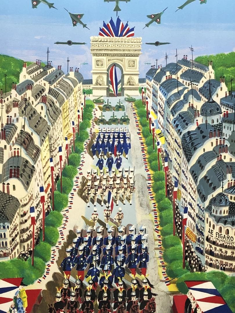 【 ラ・ジロディエール 】　リトグラフ　186/195　真作