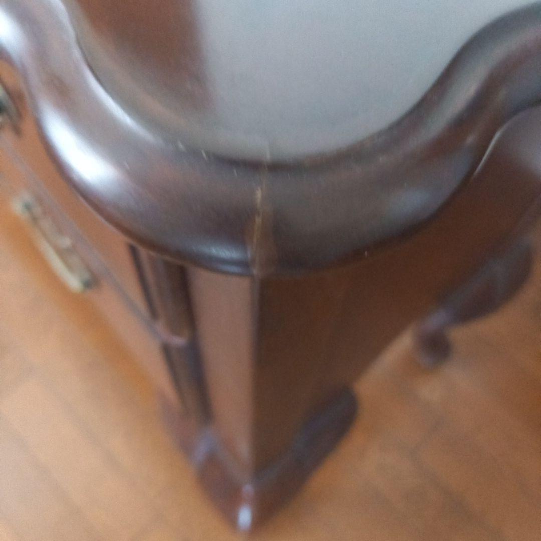 ばあちゃんアンティークチェスト 猫足　2引き出し ￥29800