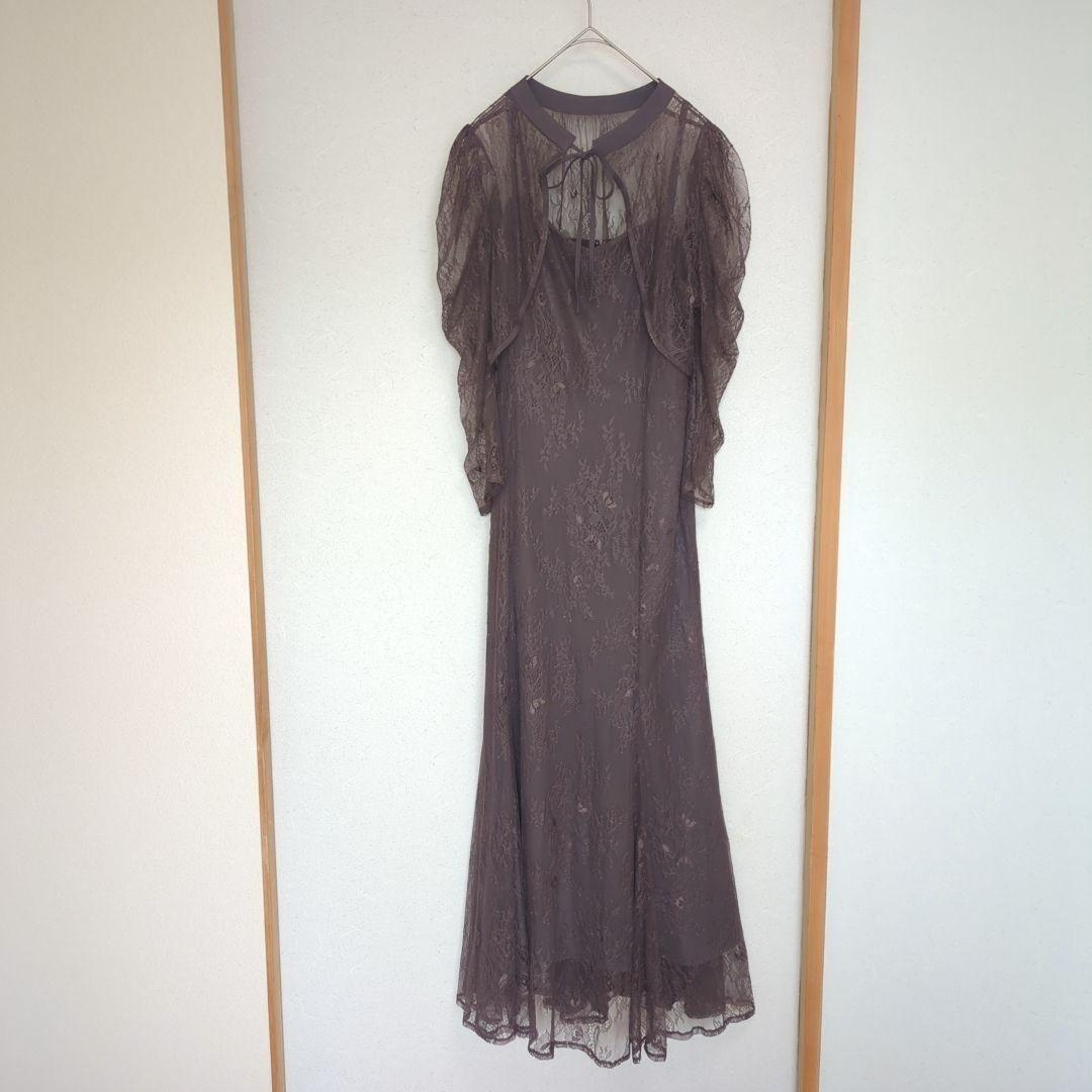 極美品 kana カナ 3way レースボレロセット ドレス М オケージョン