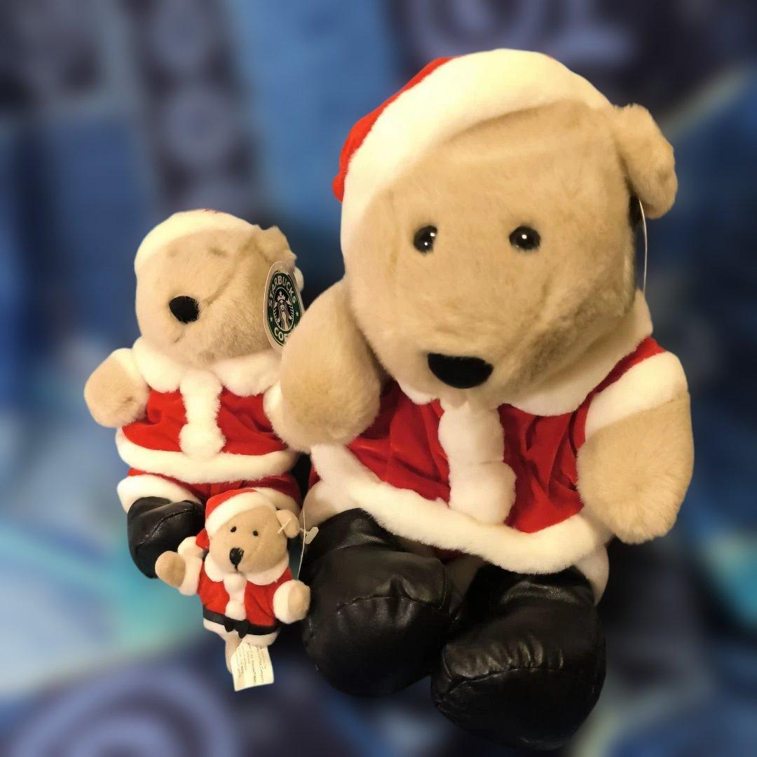 Starbucks 　2000年12th　サンタベアリスタ3点セット