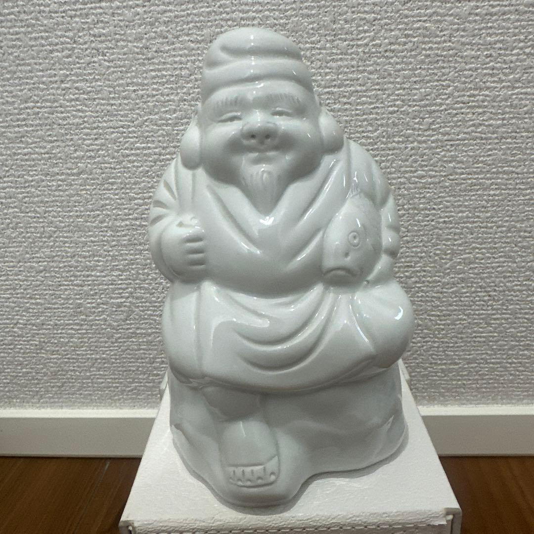 有田焼　鍋島焼　繁仙作 七福神　白磁　縁起物　アンティーク　ビンテージ
