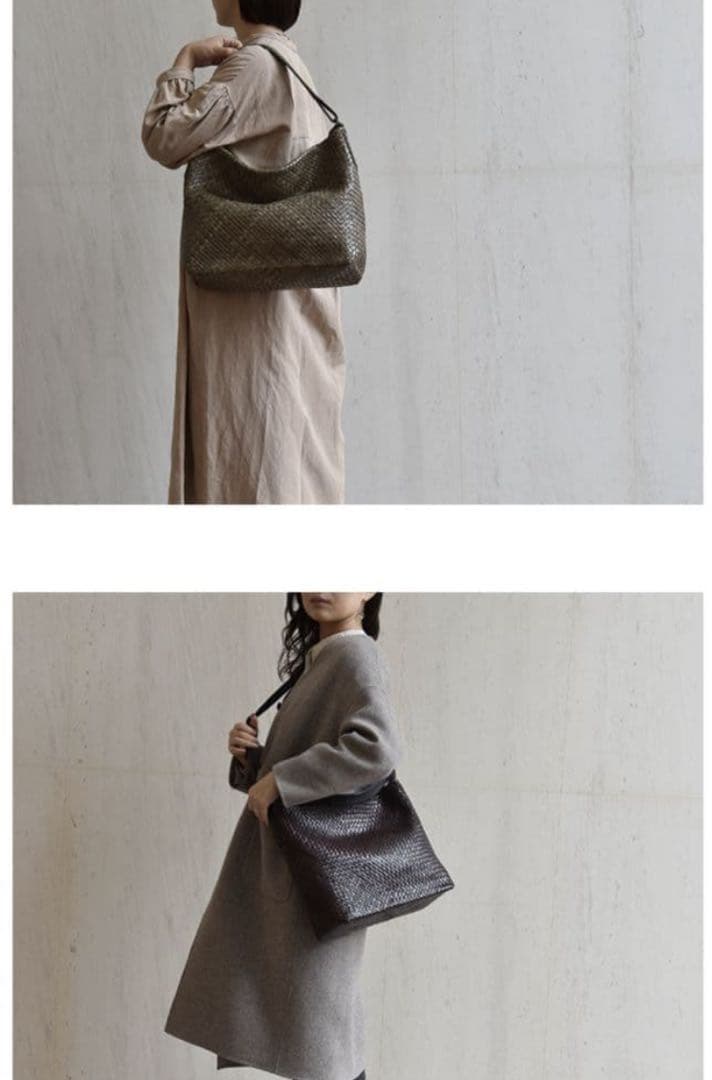 genten ラストリコ 2way ショルダーバッグ　トートバッグ　メッシュ