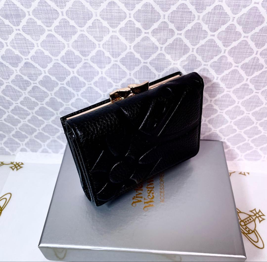 【魅力的☆ショッパー付】オーブ ヴィヴィアン・ウエストウッド 三折財布