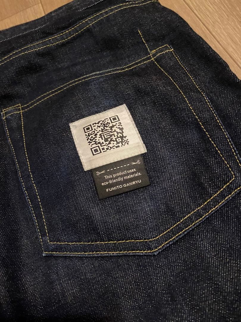 FUMITO GANRYU サルエルパンツ デニム フミトガンリュウ