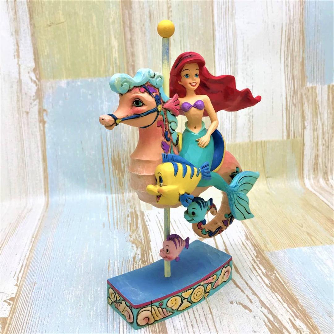 激激レア★リトル・マーメイド アリエル メリーゴーランド 馬車 フィギュア