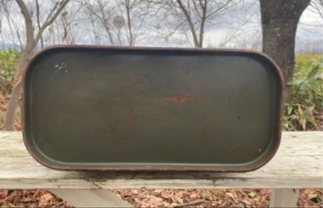 JGSDF OD カラー携行缶　ジェリ缶　穴あり　ジャンク品