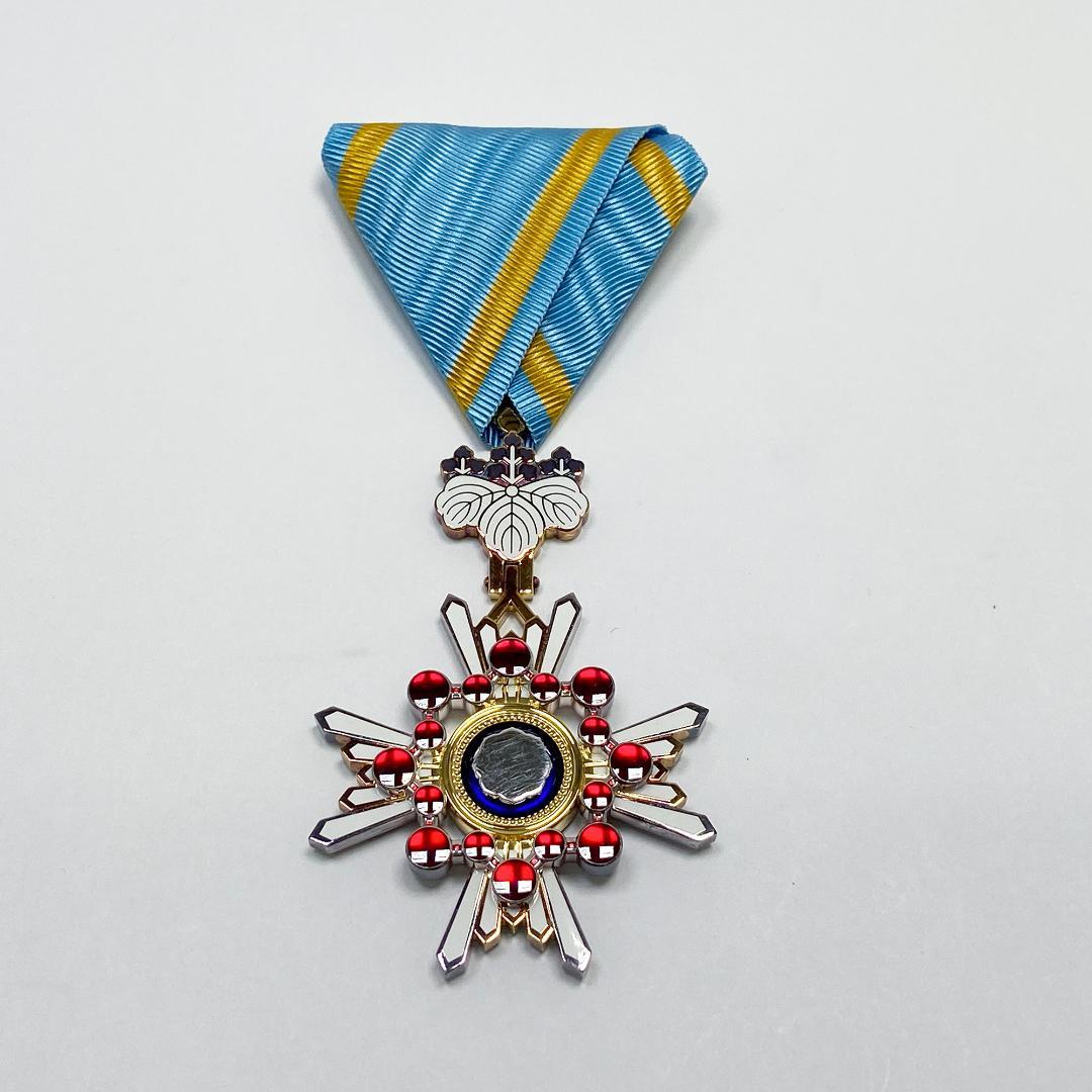 瑞宝単光章（勲六等瑞宝章）新制度後交付タイプ 新型 勲章 褒章