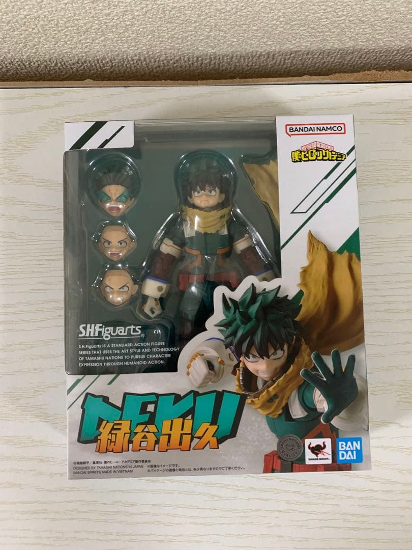 僕のヒーローアカデミア　s.h.figuarts 緑谷出久　フィギュアーツ
