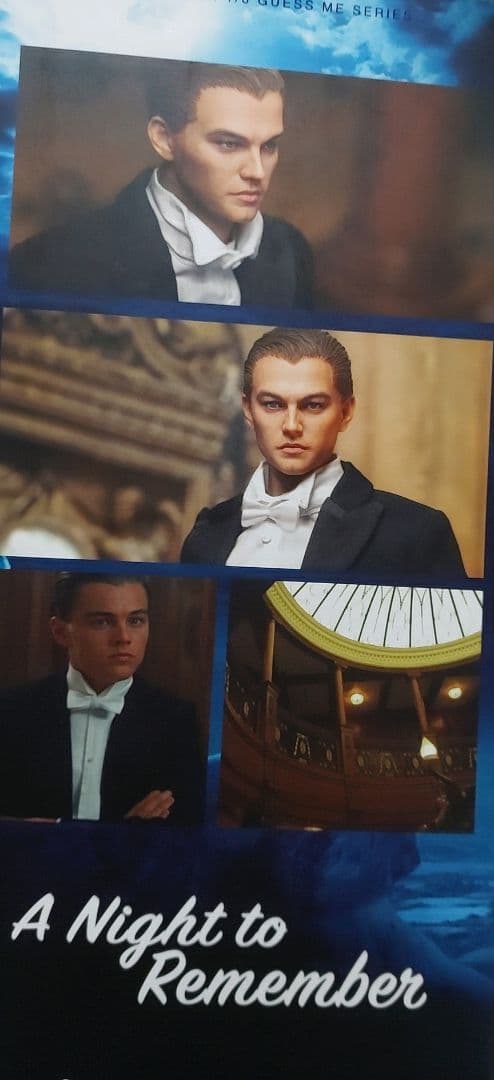 希少送料込みタイタニック ジャック・ドーソン フィギュア　1/6タキシード