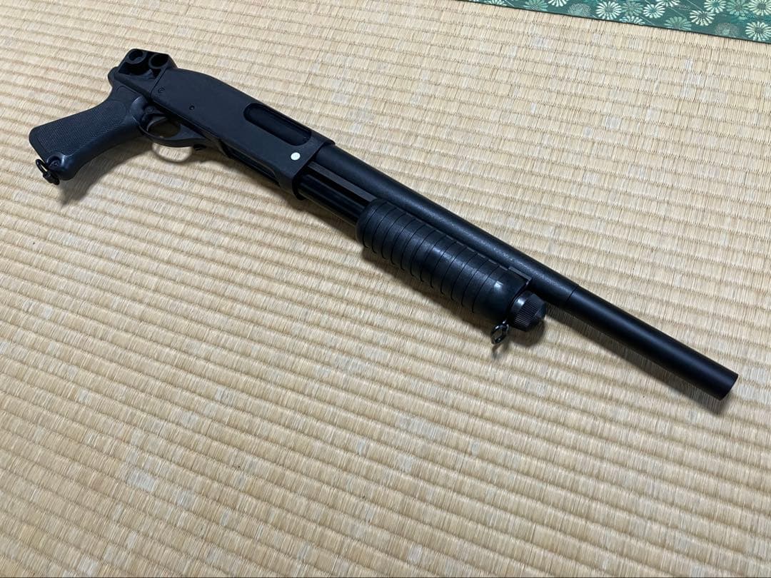 マルゼン　ca870 ポリスショットガン　本体＋自作エクステンションバレル