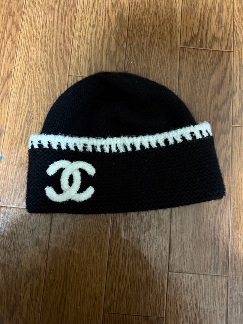 CHANELニット帽