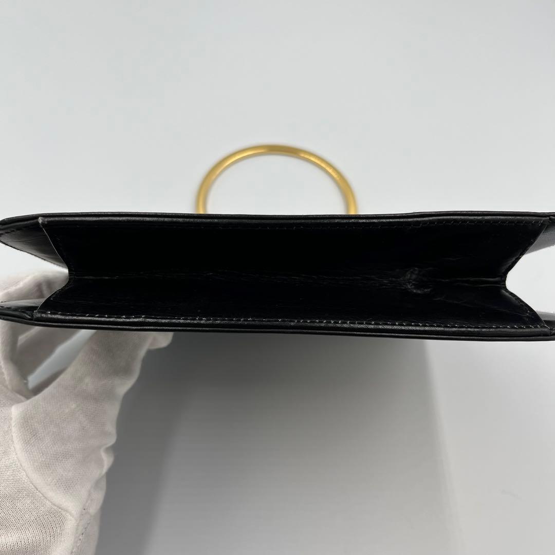 ✨美品✨Salvatore Ferragamo パーティバッグ　サークルハンドル