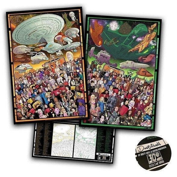 「新スタートレック 30周年記念ポスターセット」