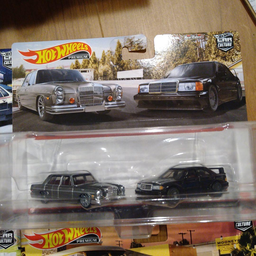 ホットウィール 2カーパック 4セット GT-R ベンツ ムーンアイズ 510