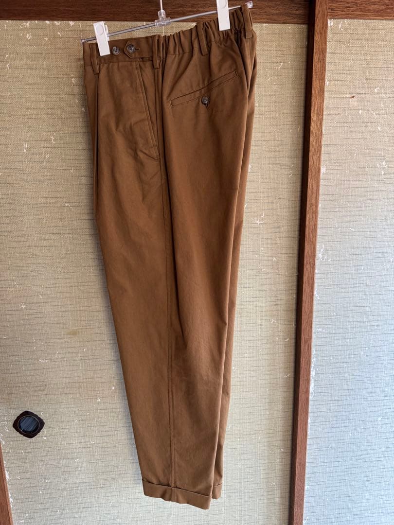 パンツ surcomm.arch. ORGANIC COTTON CHINO