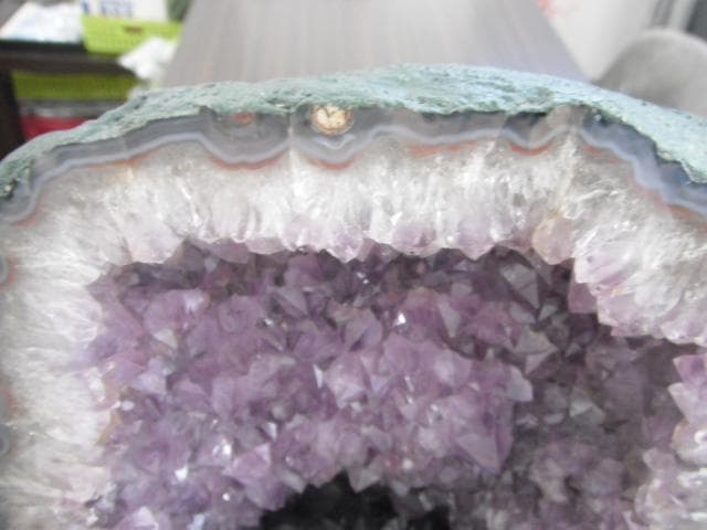 アメジストドーム 天然石 パワーストーン 紫水晶 置物 約27㎏