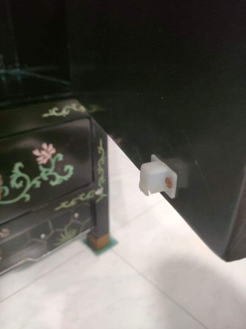 【TI様用】　中国家具 キャビネット 中国古玩 アンティーク家具 花鳥図