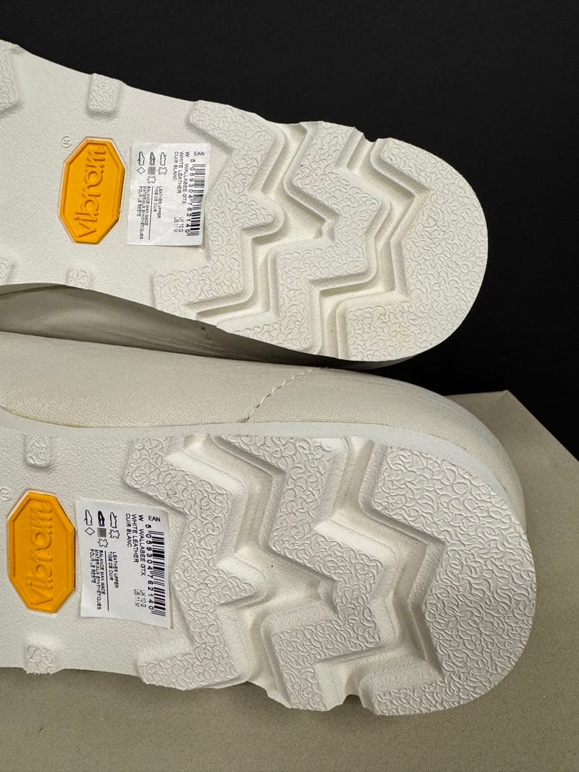 クラークス　ワラビーGTX ホワイトレザー28cm