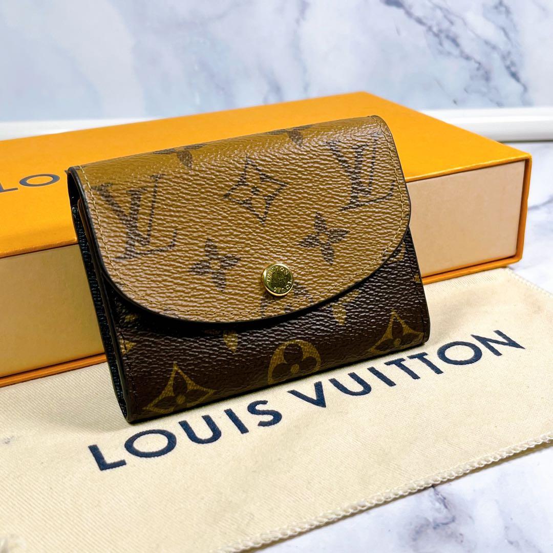 ✨極美品✨ ルイヴィトン モノグラムリバース ポルトモネロザリ コンパクト財布