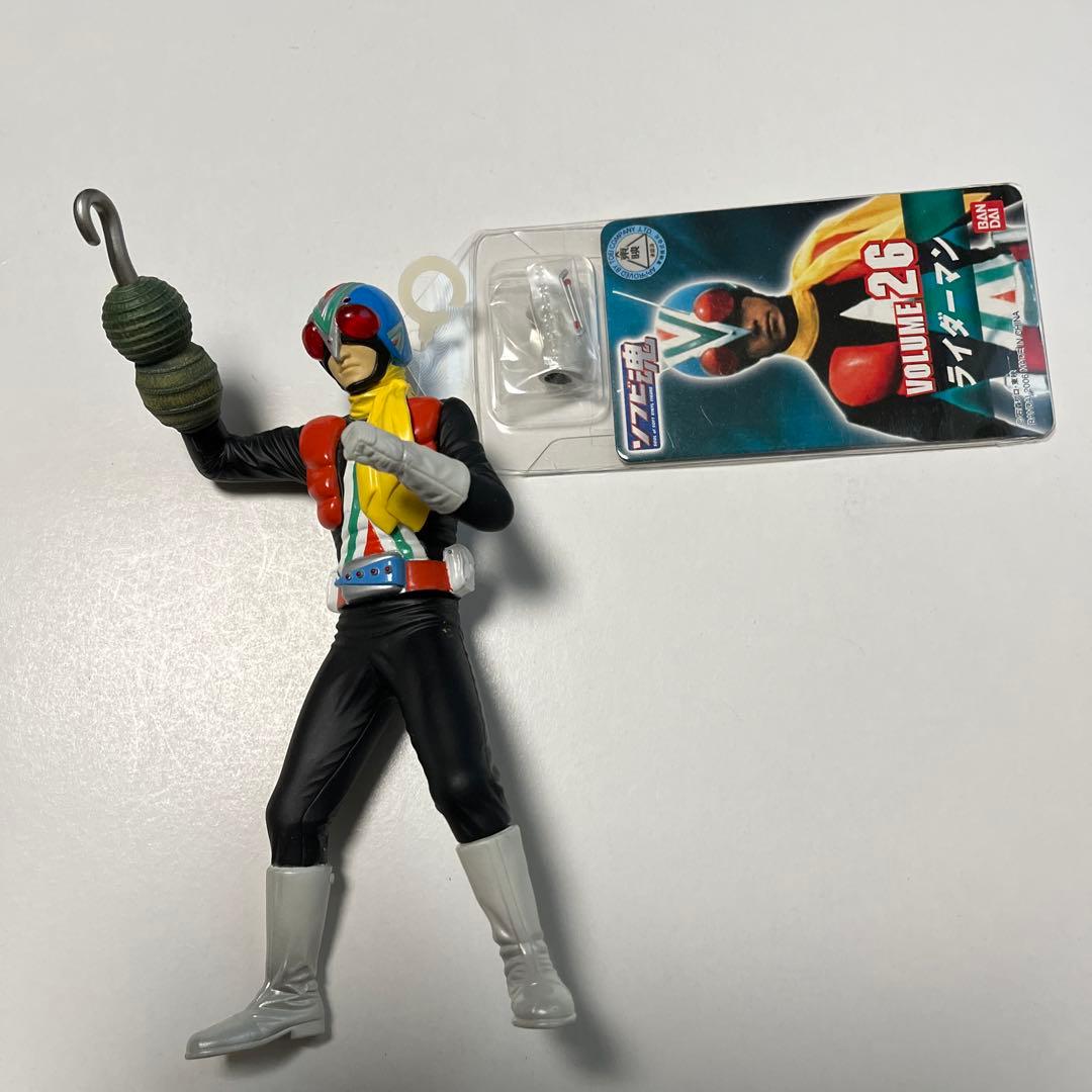 昭和仮面ライダーソフビ魂７体セット